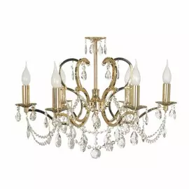 Pisani E 1.1.6.601 G Подвесная люстра хрустальная Arti Lampadari Pisani