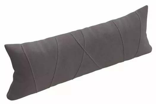 Подушка декоративная Synergy Slim Орматек 20-75 Подушка декоративная Synergy Slim Enigma 14 Темно-серый