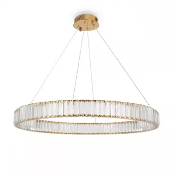 Подвесная диммируемая люстра с пультом ДУ Freya Tier FR5257PL-L32G