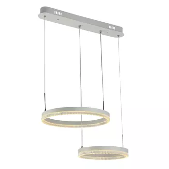 Подвесная диммируемая люстра с пультом ДУ Profit Light 6038/2A WHT 76W