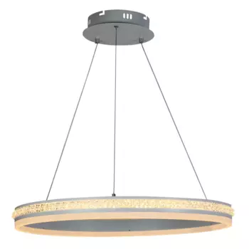 Подвесная диммируемая люстра с пультом ДУ Profit Light 6040/1 WHT 136W