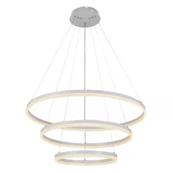 Подвесная диммируемая люстра с пультом ДУ Profit Light 6035/3 WHT 162W