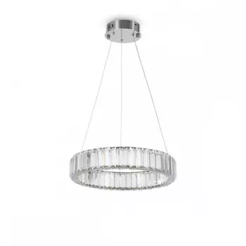 Подвесная диммируемая люстра с пультом ДУ Freya Tier FR5257PL-L17CH