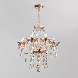 Подвесная хрустальная люстра Bogates Lecce 310/5 Strotskis a045324