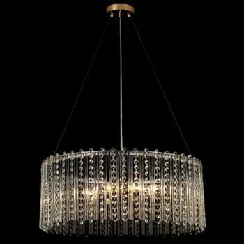 Подвесная хрустальная люстра Illumico IL0104-8P-79 GD (1425417)