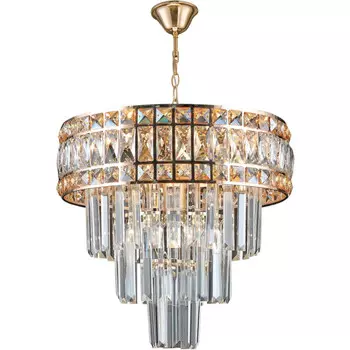 Подвесная хрустальная люстра Reluce 02162-0.4-04 FGD (1425112)