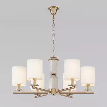 Подвесная люстра 60146/6 латунь Eurosvet (a063858)