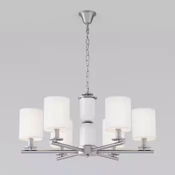 Подвесная люстра 60146/6 никель Eurosvet (a063868)