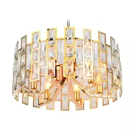 Подвесная люстра Ambrella light TR5061/6 GD/CL