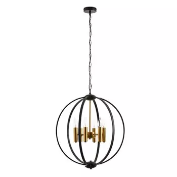 Подвесная люстра Arte Lamp Castula A7013SP-6BK