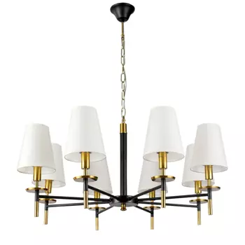 Подвесная люстра Arte Lamp Riccardo A4075LM-8BK