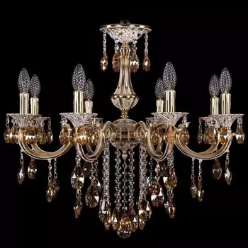 Подвесная люстра Bohemia Ivele 1702/8/265B GW K721