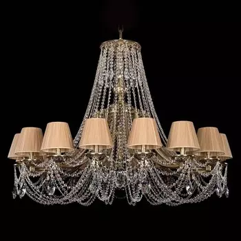 Подвесная люстра Bohemia Ivele 1771/16/410C GB SH37-160