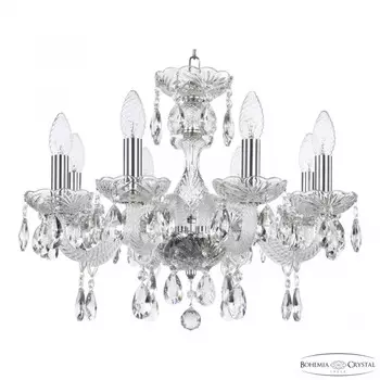 Подвесная люстра Bohemia Ivele Crystal 117 117/8/165 Ni