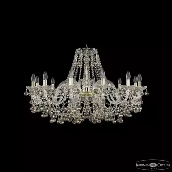 Подвесная люстра Bohemia Ivele Crystal 1409 1409/12/360 G K801