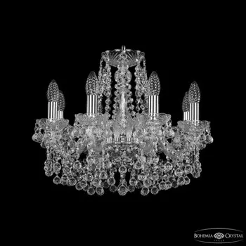 Подвесная люстра Bohemia Ivele Crystal 1409 1409/8/160 Ni