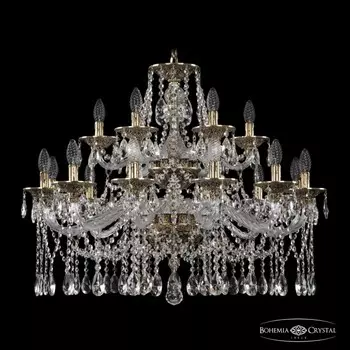 Подвесная люстра Bohemia Ivele Crystal 1613 16113/12+6/300/2d GB
