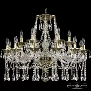 Подвесная люстра Bohemia Ivele Crystal 1613 16113/12+6/300 GB