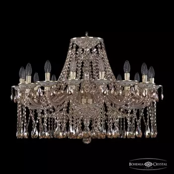 Подвесная люстра Bohemia Ivele Crystal 1613 16113/16/300 GW M721