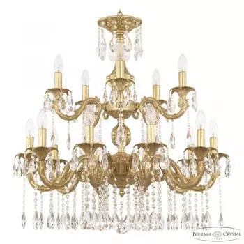Подвесная люстра Bohemia Ivele Crystal AL7901 AL79101/10+5/250/2D A AG