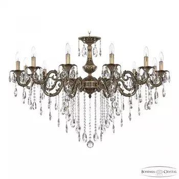 Подвесная люстра Bohemia Ivele Crystal AL7904 AL79104/12/430 B AGB