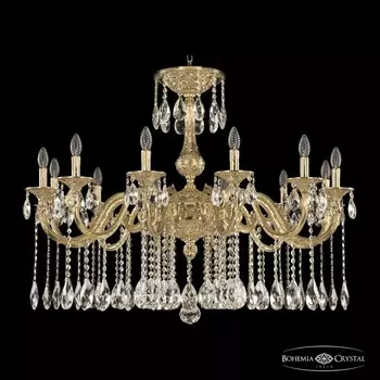 Подвесная люстра Bohemia Ivele Crystal Florence 71101/12/360 A G