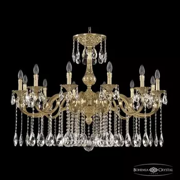 Подвесная люстра Bohemia Ivele Crystal Verona 72101/12/360 A G