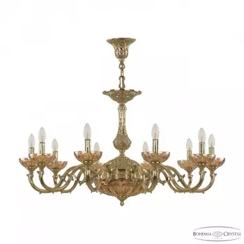 Подвесная люстра Bohemia Ivele Crystal Verona 72101P/10/300 G P Shampan/M-1H