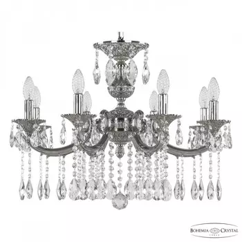 Подвесная люстра Bohemia Ivele Crystal Verona 72208/8/210 A Ni