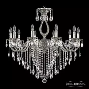 Подвесная люстра Bohemia Ivele Crystal Verona 72301/10/300 B NB