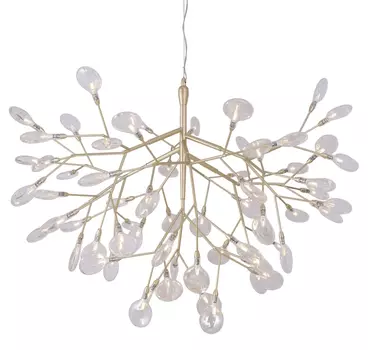 Подвесная люстра Crystal Lux Evita SP63 GOLD/TRANSPARENT (1692/263)