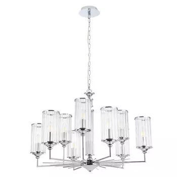 Подвесная люстра Crystal Lux Gloria SP9 Chrome