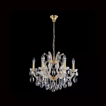 Подвесная люстра Crystal Lux Hollywood SP6 Gold (2011/306)