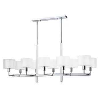 Подвесная люстра Crystal Lux Maestro SP-PL10 L1100 Chrome