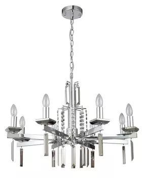 Подвесная люстра Crystal Lux Marron SP8 CHROME