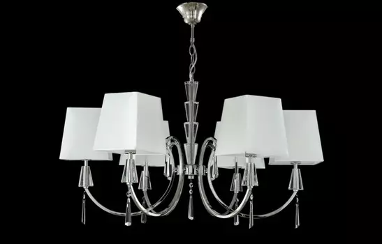 Подвесная люстра Crystal Lux Marsela SP-PL6 NICKEL (2390/306)