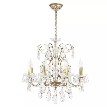 Подвесная люстра Crystal Lux Odelis SP8 Gold