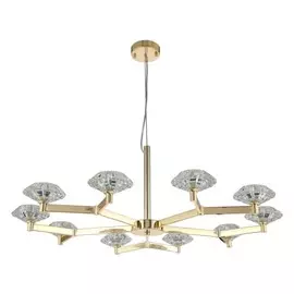 Подвесная люстра Crystal Lux REBECA SP10 GOLD