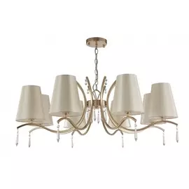 Подвесная люстра Crystal Lux Renata SP8 GOLD (3591/308)