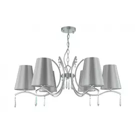 Подвесная люстра Crystal Lux Renata SP6 SILVER (3590/306)