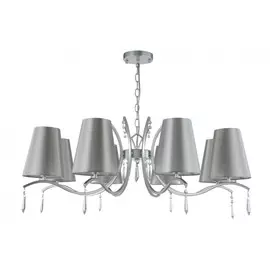 Подвесная люстра Crystal Lux Renata SP8 SILVER (3590/308)