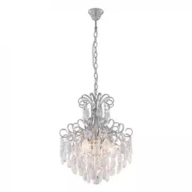 Подвесная люстра Crystal Lux Sevilia SP4 Silver