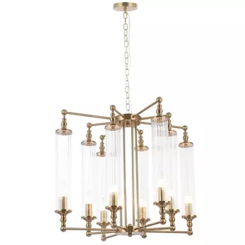 Подвесная люстра Crystal Lux Tomas SP8 D650 Brass