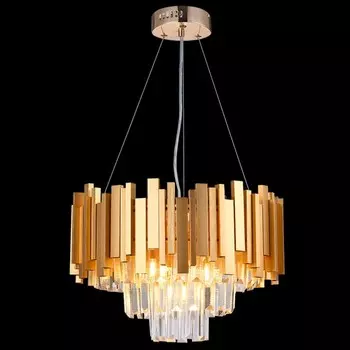 Подвесная люстра Diamonds Natali Kovaltseva BELLEZZA 81427/4C GOLD
