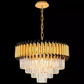 Подвесная люстра Diamonds Natali Kovaltseva DARIAN 76017/10C GOLD