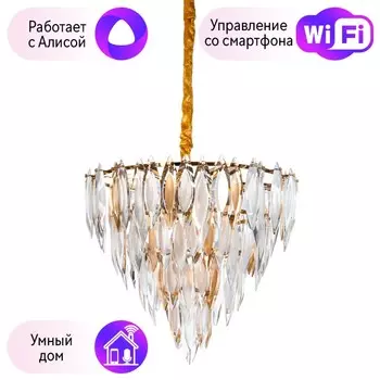 Подвесная люстра Divinare CABRERA с поддержкой Алиса 3509/01 LM-12-A