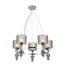 Подвесная люстра Escada 1130/5S E14*40W Chrome RAISED