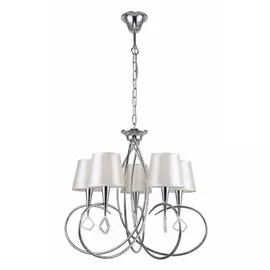 Подвесная люстра Escada 1134/5S E14*40W Chrome ARIA