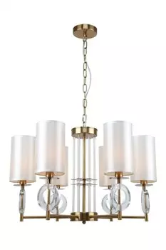 Подвесная люстра Escada 1148/6S E14*40W Brass NOCTURNE