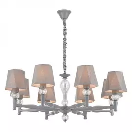 Подвесная люстра Escada 672/8S E27*60W Grey ARCADIA